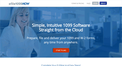 Desktop Screenshot of efile1099now.com